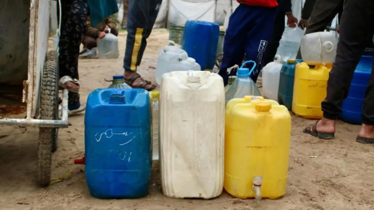 Israel priva de agua a la población de Gaza