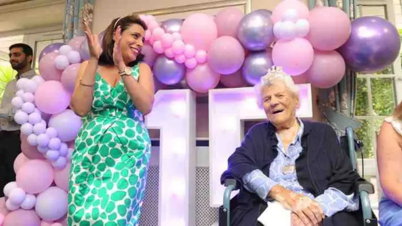 La británica Ethel Catherham, la persona viva más anciana del mundo, cumple 116 años