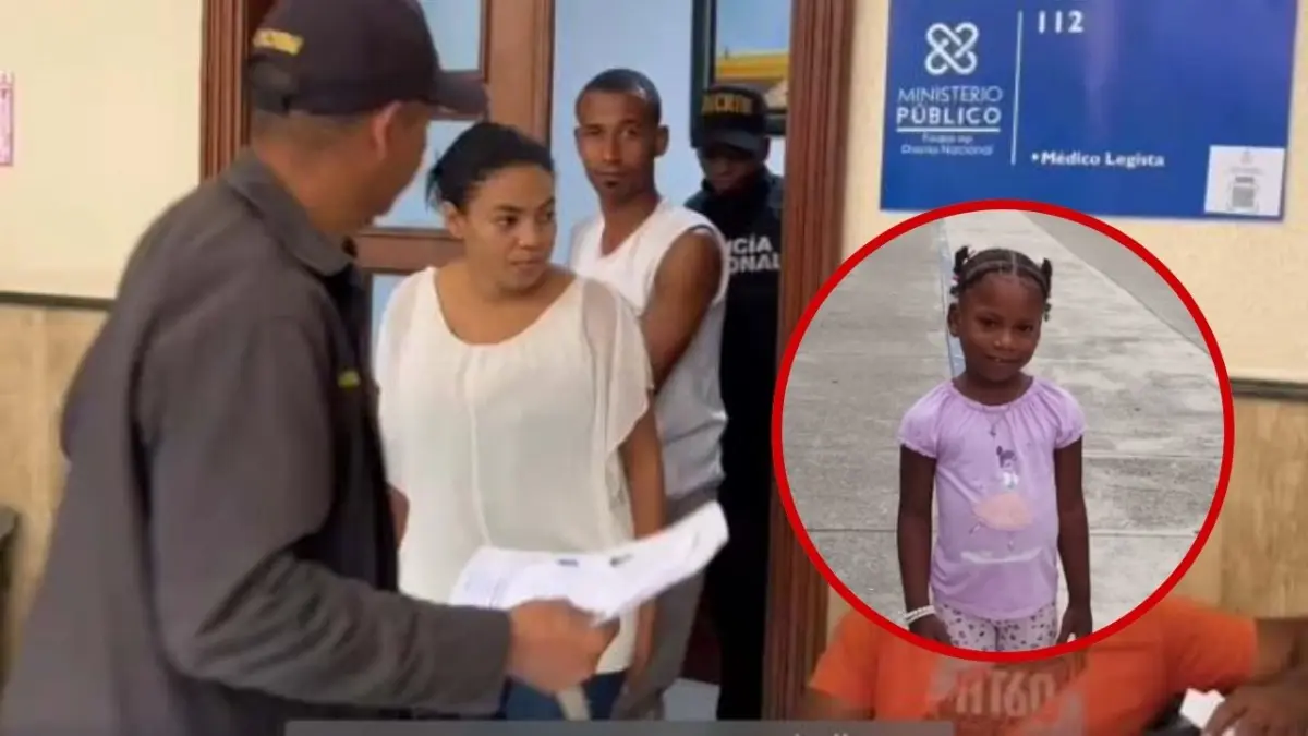 Acusados de matar a niña de 7 años en Los Guandules, Distrito Nacional.