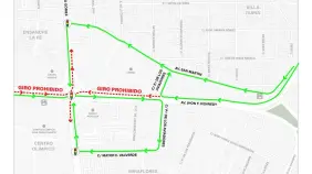 Gabinete de Transporte implementará cuarta fase de restricción de giros a la izquierda en la John F. Kennedy y la 27 de Febrero