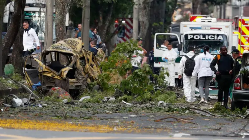 Sube a 7 la cifra de fallecidos en atentado contra base aérea en ciudad colombiana de Cali