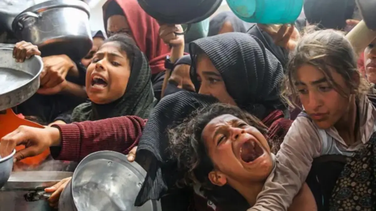 Oficialmente, la ONU declaró la hambruna en la Ciudad de Gaza