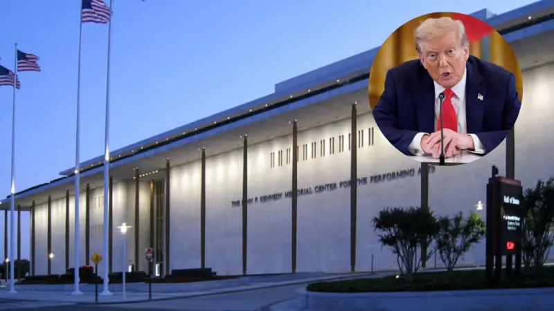 Trump plantea cambiar el nombre del Kennedy Center para añadir el suyo delante