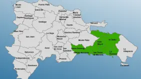 COE emite alerta verde para seis provincias por onda tropical