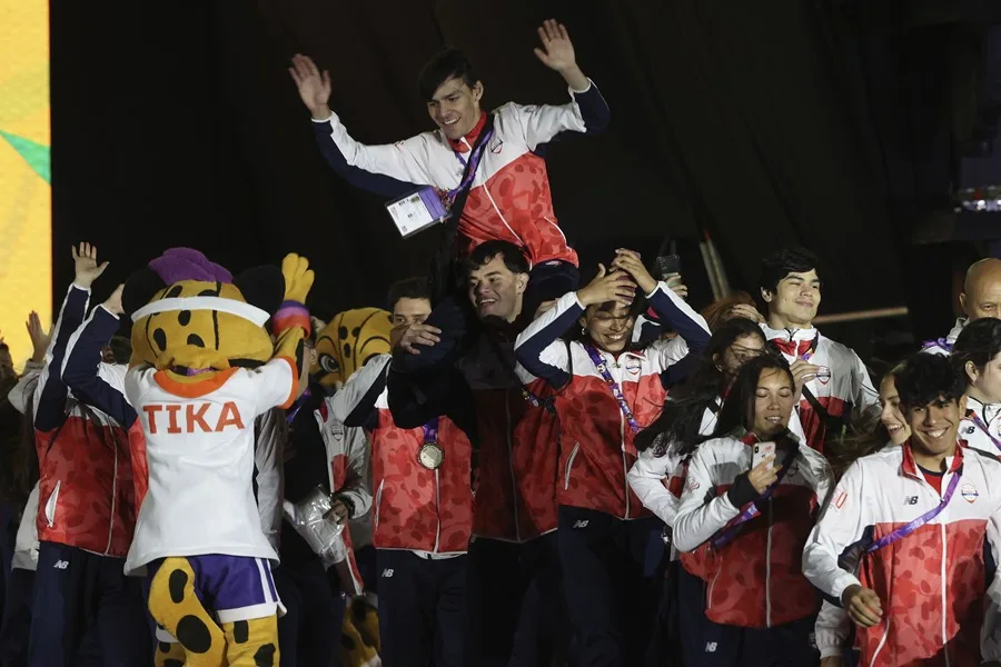 Emotiva clausura de los Juegos Panamericanos Junior 2025 en Paraguay