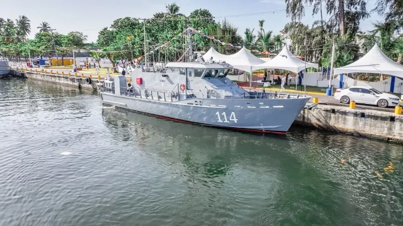 Fuerzas Armadas dominicanas incorporan el guardacostas "ARCTURUS" GC-114 y refuerzan la seguridad marítima nacional