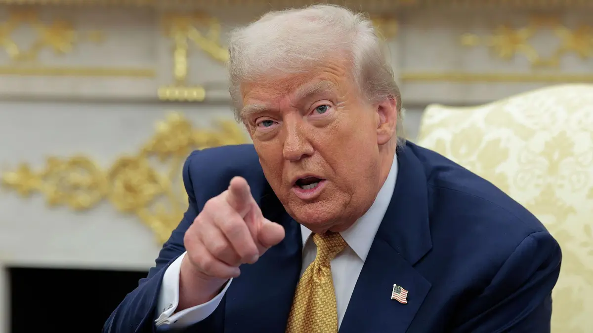 El presidente de Estados Unidos, Donald Trump.