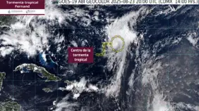EEUU advierte de la formación de la tormenta Fernand pero indica que no supone un peligro