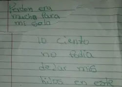 "Perdón, era mucho para mí sola": carta de madre que se envenenó junto a sus hijos en Santo Domingo Este