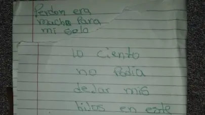 "Perd&oacute;n, era mucho para m&iacute; sola": carta de madre que se envenen&oacute; junto a sus hijos en Santo Domingo Este