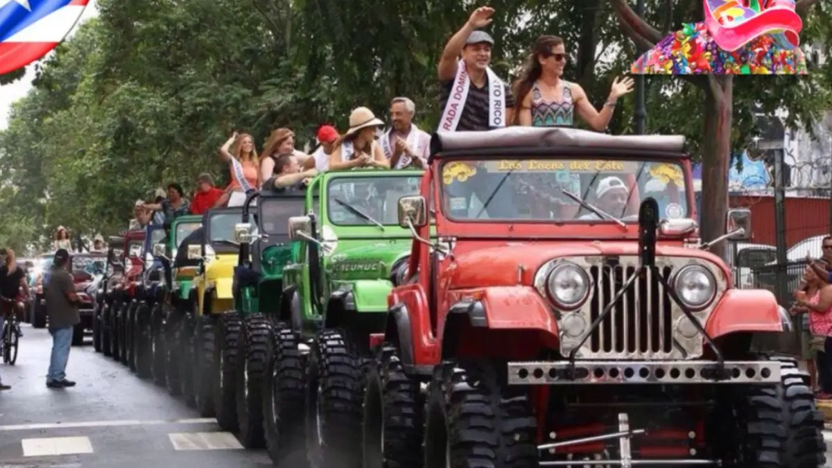 Parada Dominicana en Puerto Rico.