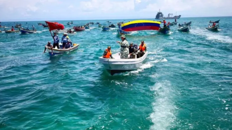 Venezuela anuncia despliegue de buques en aguas del Caribe para combatir el narcotráfico