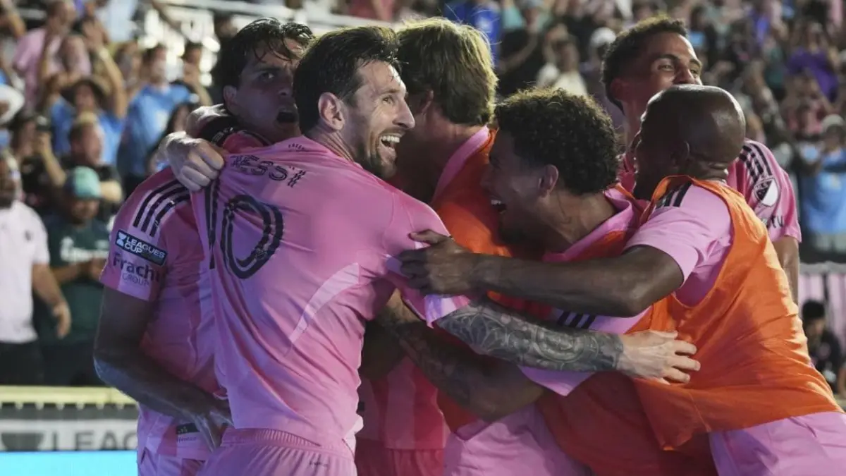 3-1. Messi regresa con dos goles y clasifica al Inter Miami a la final de la Leagues Cup