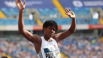 Marileidy Paulino llega de segundo lugar en la final de los 400 metros de la Liga Diamante