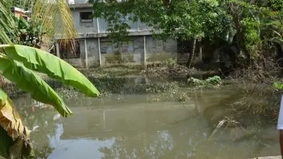 Inundaciones en Los Casabes y Villa Linda por desbordamiento de cañadas