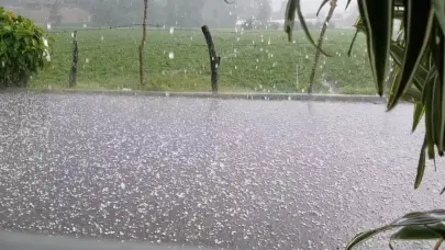 Fuertes lluvias y granizada sorprenden a comunidades de Constanza