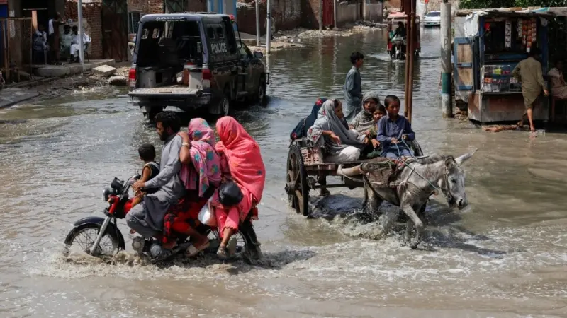 Inundaciones en Pakistán dejan al menos 20 muertos y más de 1,4 millones de afectados