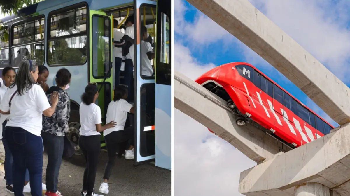 La realidad del transporte saturado en Santo Domingo y el proyecto del Monorriel