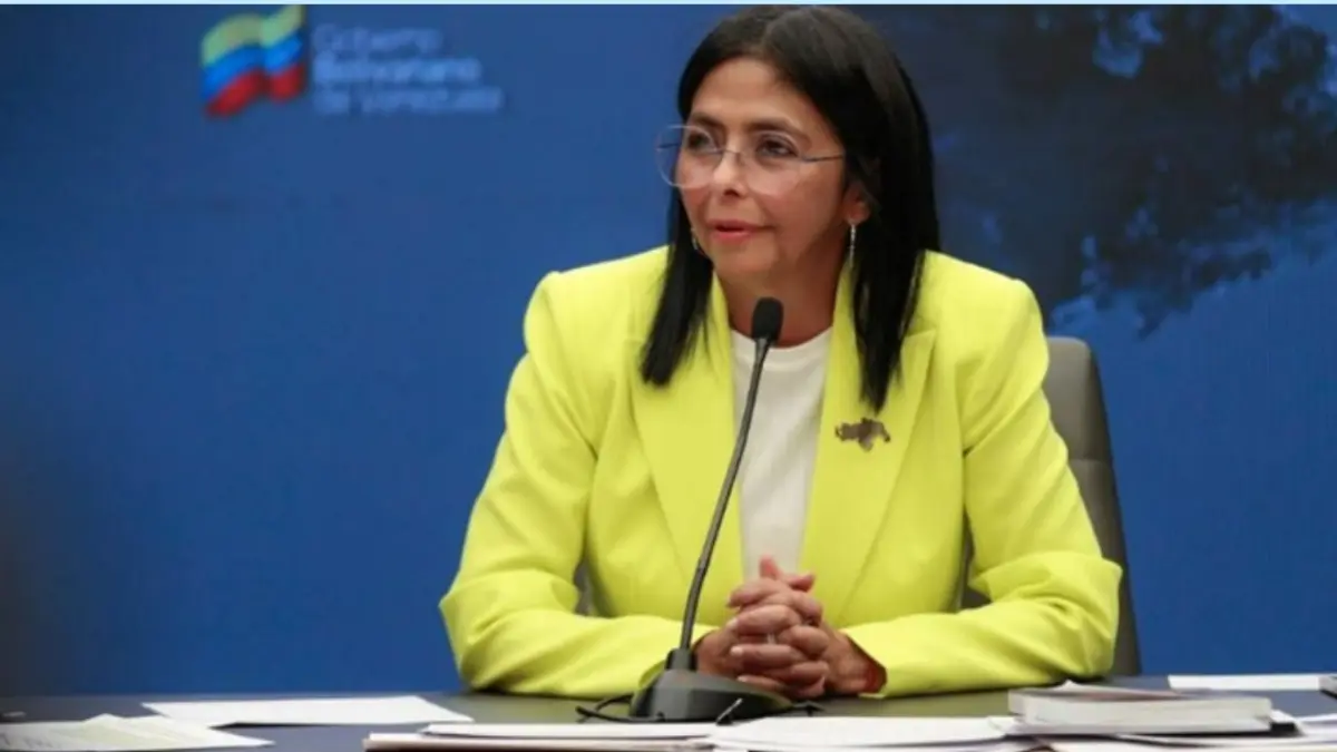 Vicepresidenta ejecutiva venezolana, Delcy Rodríguez