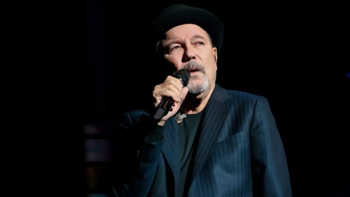Rubén Blades, salsero panameño.