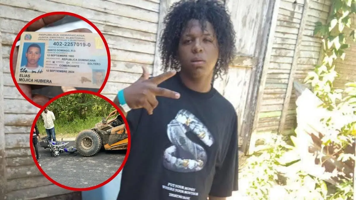 Dos víctimas mortales en accidente de tránsito.