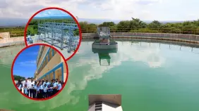 En función planta de tratamiento de aguas residuales y otras obras en el sur del país