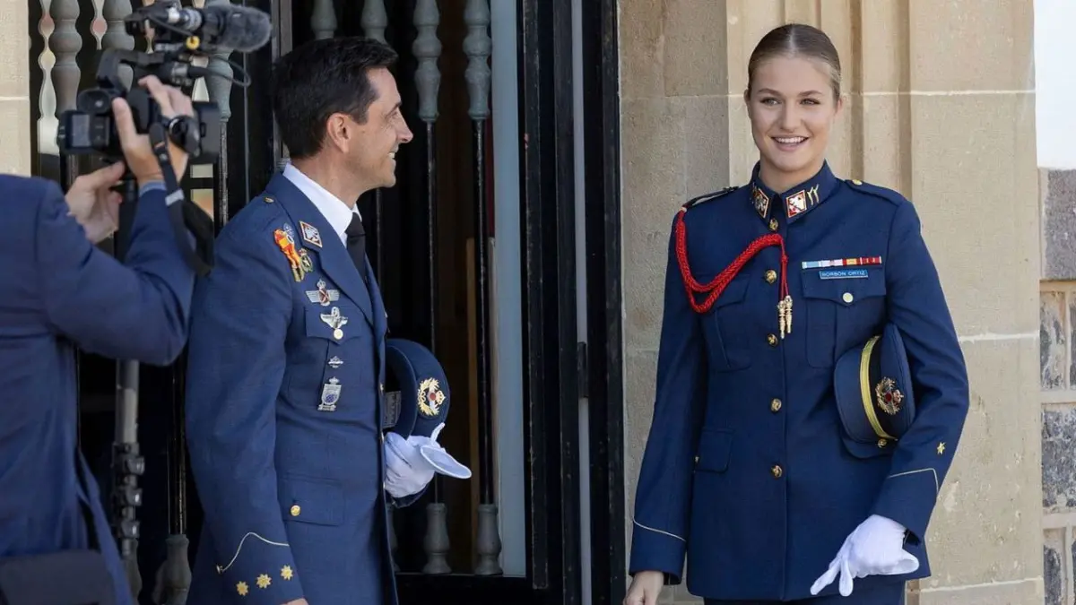 La princesa Leonor de España inicia en Academia del Aire último año de formación militar