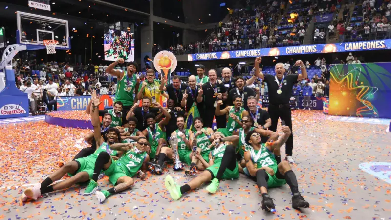 55-47. Brasil consigue su quinto título de la FIBA AmeriCup tras vencer a Argentina