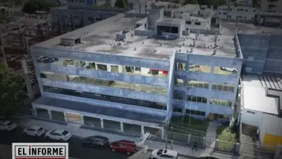 El antiguo Hotel Cervantes: el edificio que promet&iacute;a descongestionar la justicia ahora es solo un fantasma