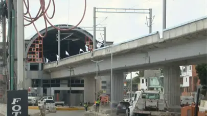Metro de Los Alcarrizos se deteriora antes de ser inaugurado