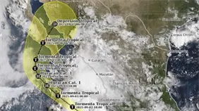 México prevé que la tormenta Lorena toque tierra como huracán categoría 1 esta semana