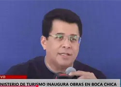 David Collado anuncia proyecto de remodelación para la playa de Boca Chica con inversión de RD$700 millones