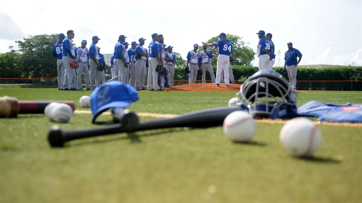 Entrenamientos de los Tigres del Licey.