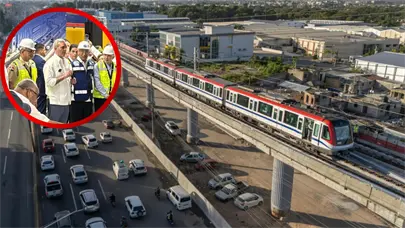 Presidente Abinader supervisa prueba dinámica de la Línea 2C del Metro de Los Alcarrizos