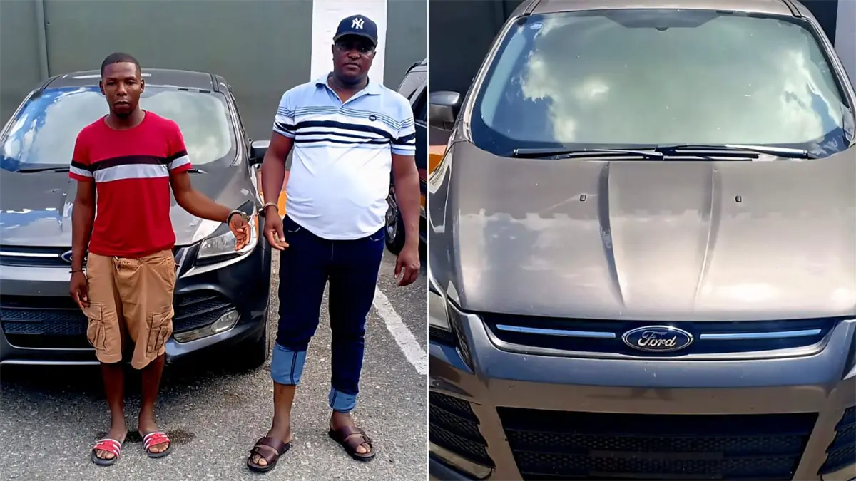 Ejército detiene vehículo con indocumentado escondido en el baúl en San Juan