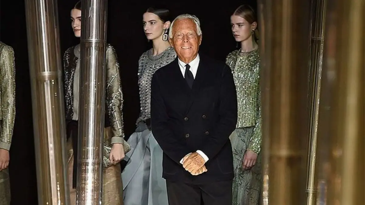 Estrellas de Hollywood honran a la leyenda Giorgio Armani en sus redes sociales