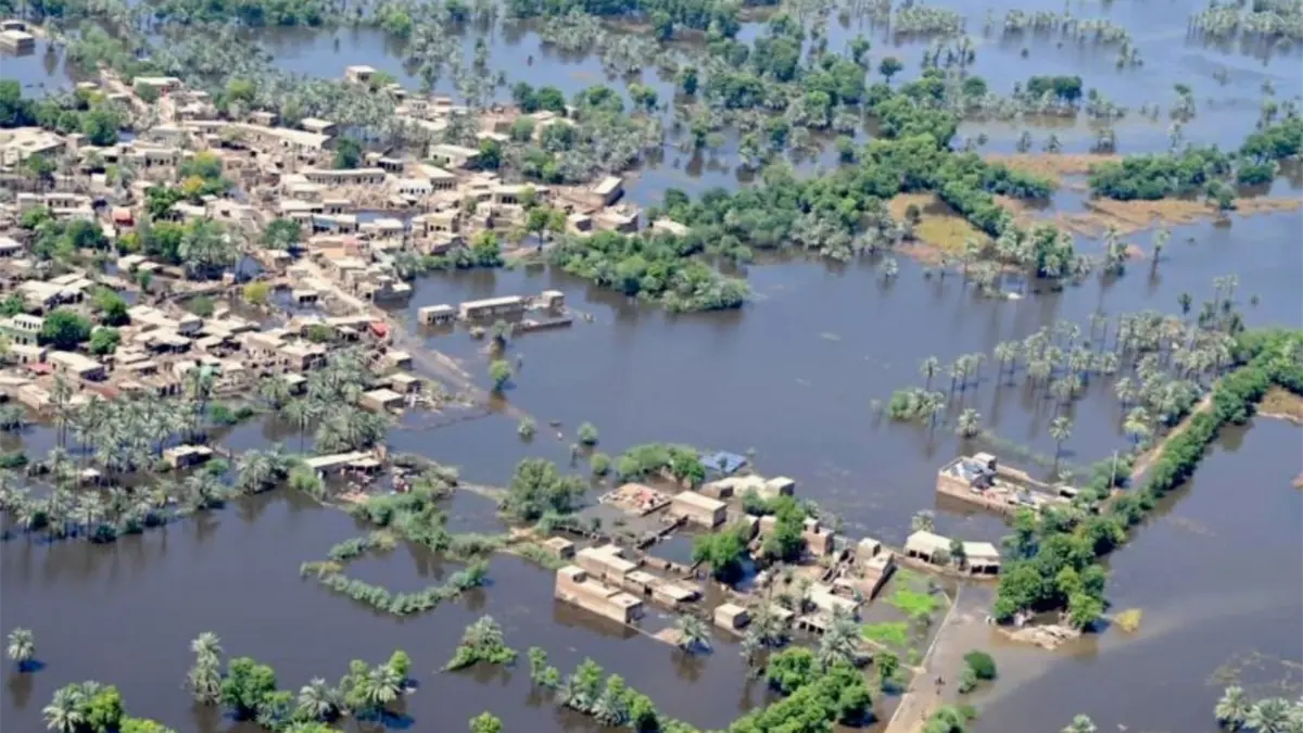 Las inundaciones en Pakistán, agravadas por el calentamiento global, se prolongarán