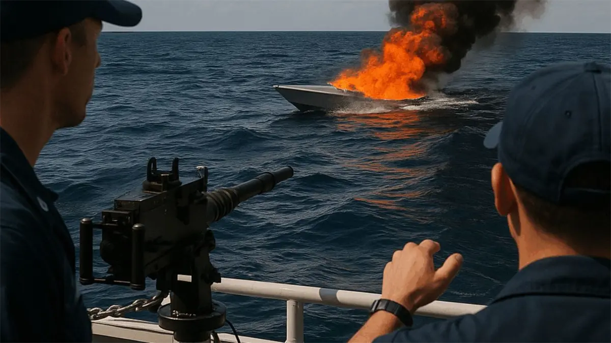 El ataque de EEUU a la supuesta narcolancha venezolana eleva las tensiones en el Caribe