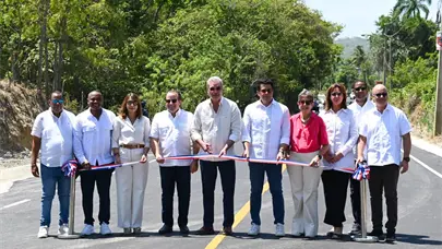 Presidente Abinader entrega tres nuevas obras turísticas en Puerto Plata