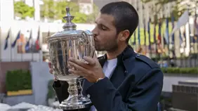 El tenista Alcaraz se tatuará la Estatua de la Libertad y el puente de Brooklyn