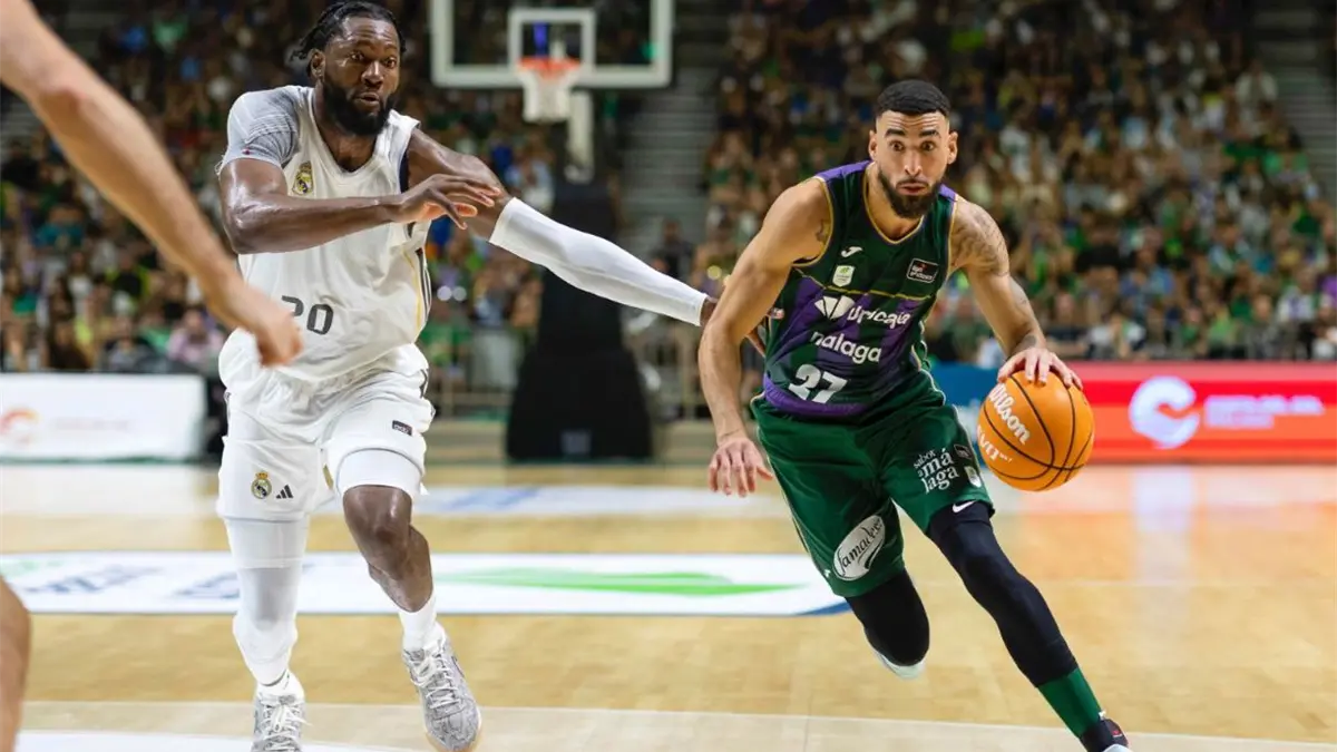 El estreno de Chris Duarte ilusiona a la afición del Unicaja Málaga
