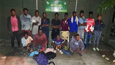 Al menos 14 haitianos indocumentados fueron interceptados en Montecristi