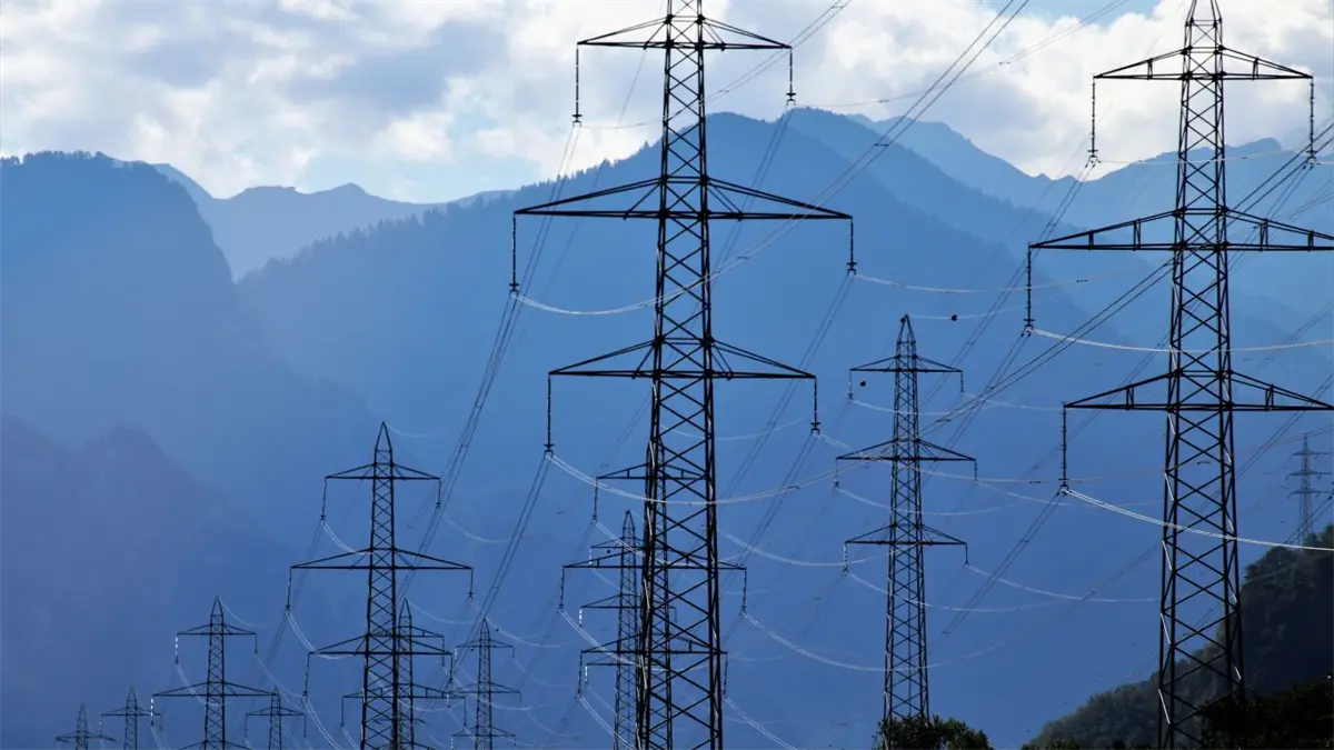 Postes eléctricos.