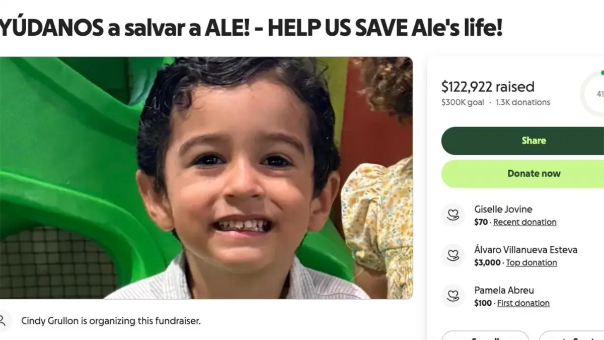 Niño de tres años en estado crítico necesita traslado urgente a hospital en EE.UU.