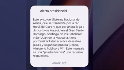 Autoridades realizan prueba técnica del nuevo sistema de alertas