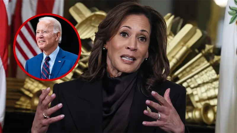 Kamala Harris cree que fue imprudente dejar a Biden la decisión sobre su propia reelección