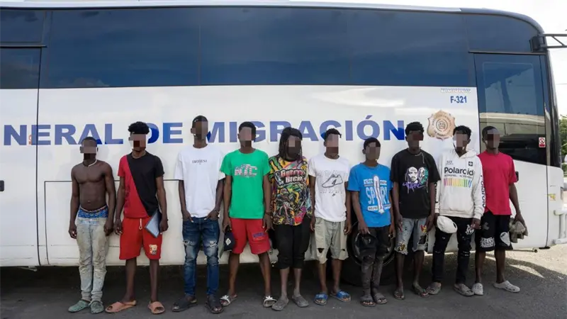 DGM detiene 1,554 extranjeros indocumentados en operativos migratorios en el territorio nacional