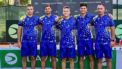 Ucrania consigue dos triunfos sobre RD en Copa Davis