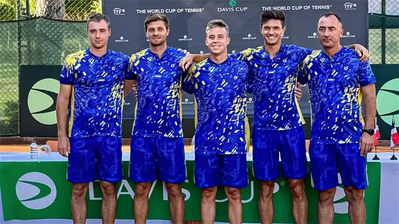 Ucrania consigue dos triunfos sobre RD en Copa Davis