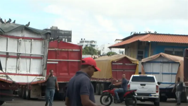 Camioneros del puerto de Haina y Caucedo no trabajaron en protesta por multas y restricciones del Intrant y DIGESETT
